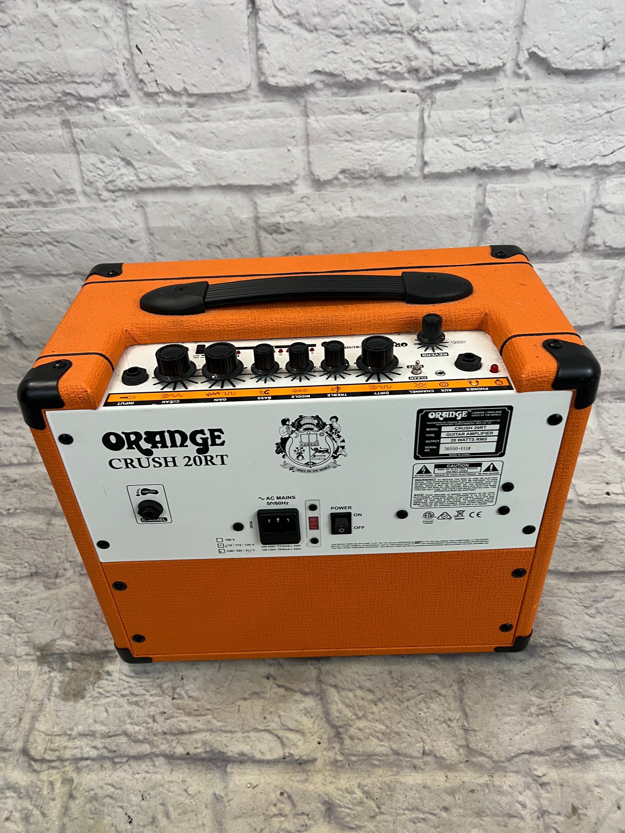 Orange Amps Crush 20RT Guitar Combo Amp
