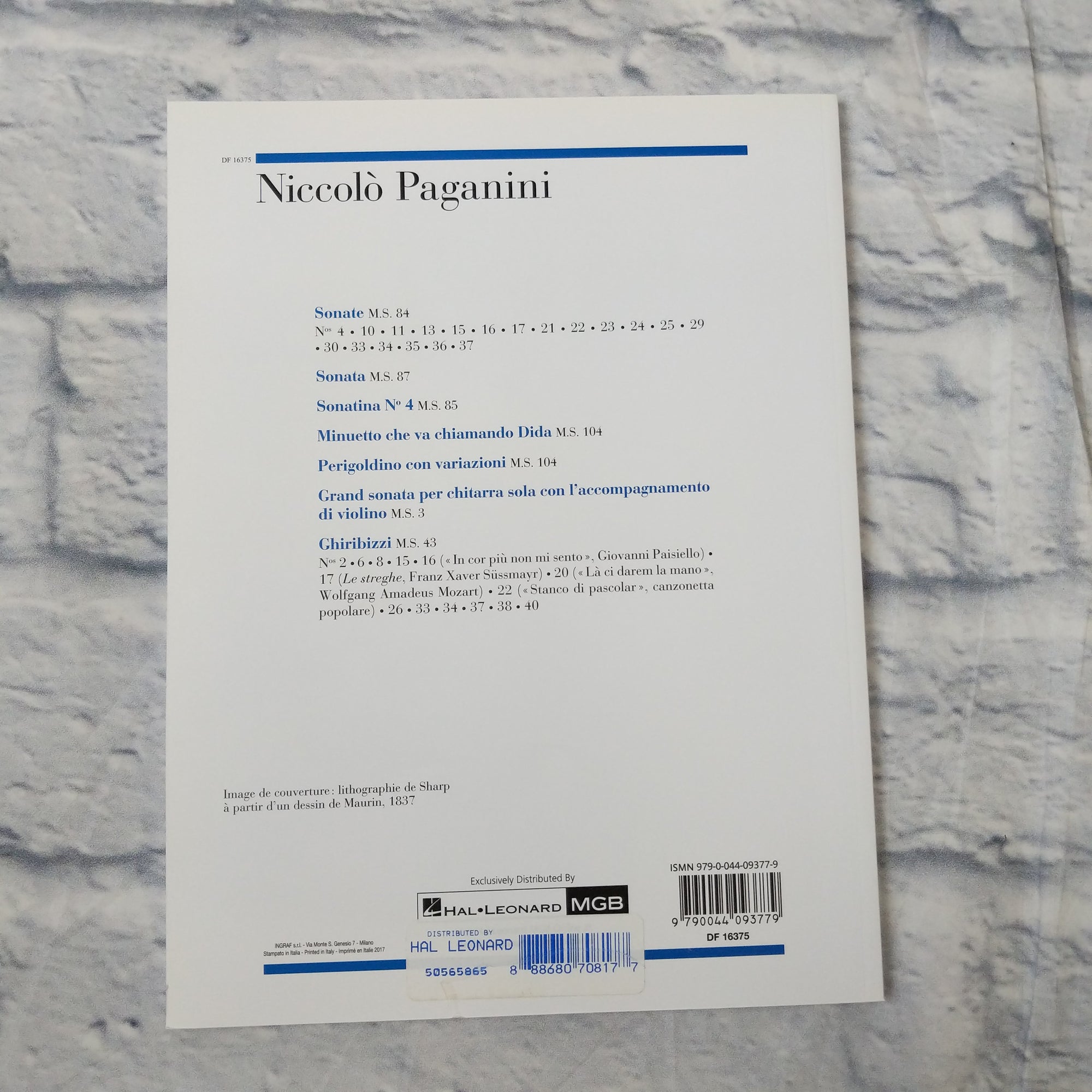 The Best Of Niccolo Paganini: 38 Pieces For Guitar