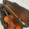 Heman 1/16 Stradivari Copy w/case Violin AS IS