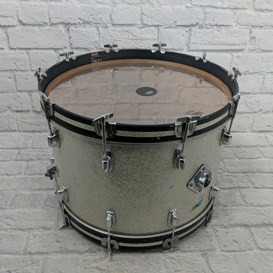 Ludwig 22x14 3-Ply Silver Sparkle Bass Drum