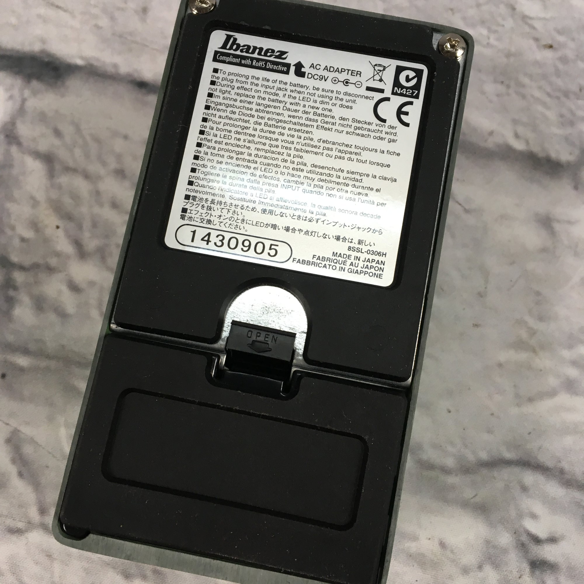 Ibanez TS9 Reissue Overdrive Pedal