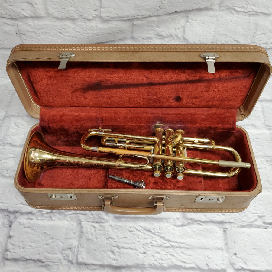 1964 Holton Collegiate Trumpet with Case and Mouthpiece