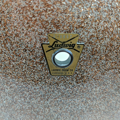 Ludwig 1967 Champagne Sparkle 16x16 Floor Tom Shell