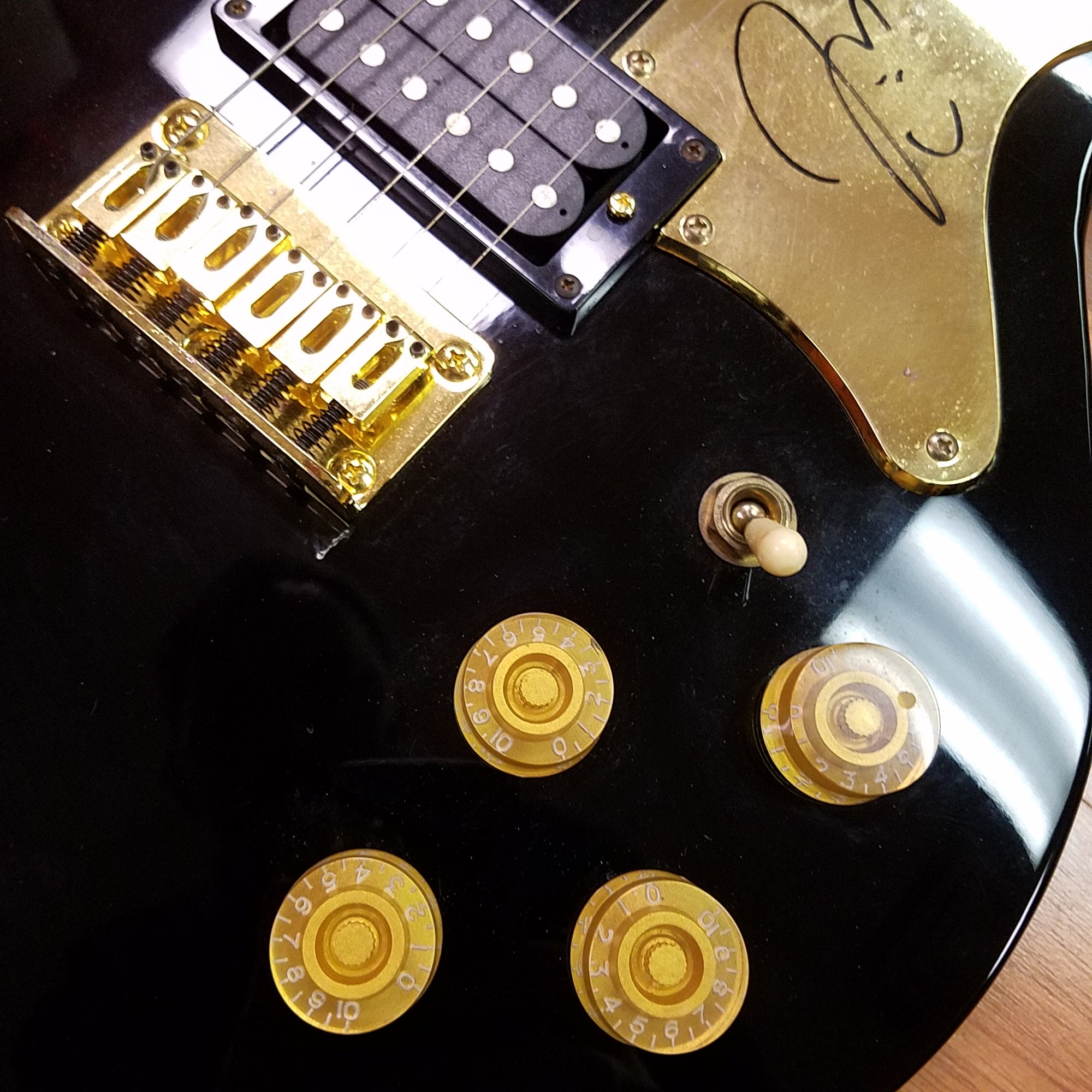 Lyon J. Trohman / Fall Out Boy Signed Electric