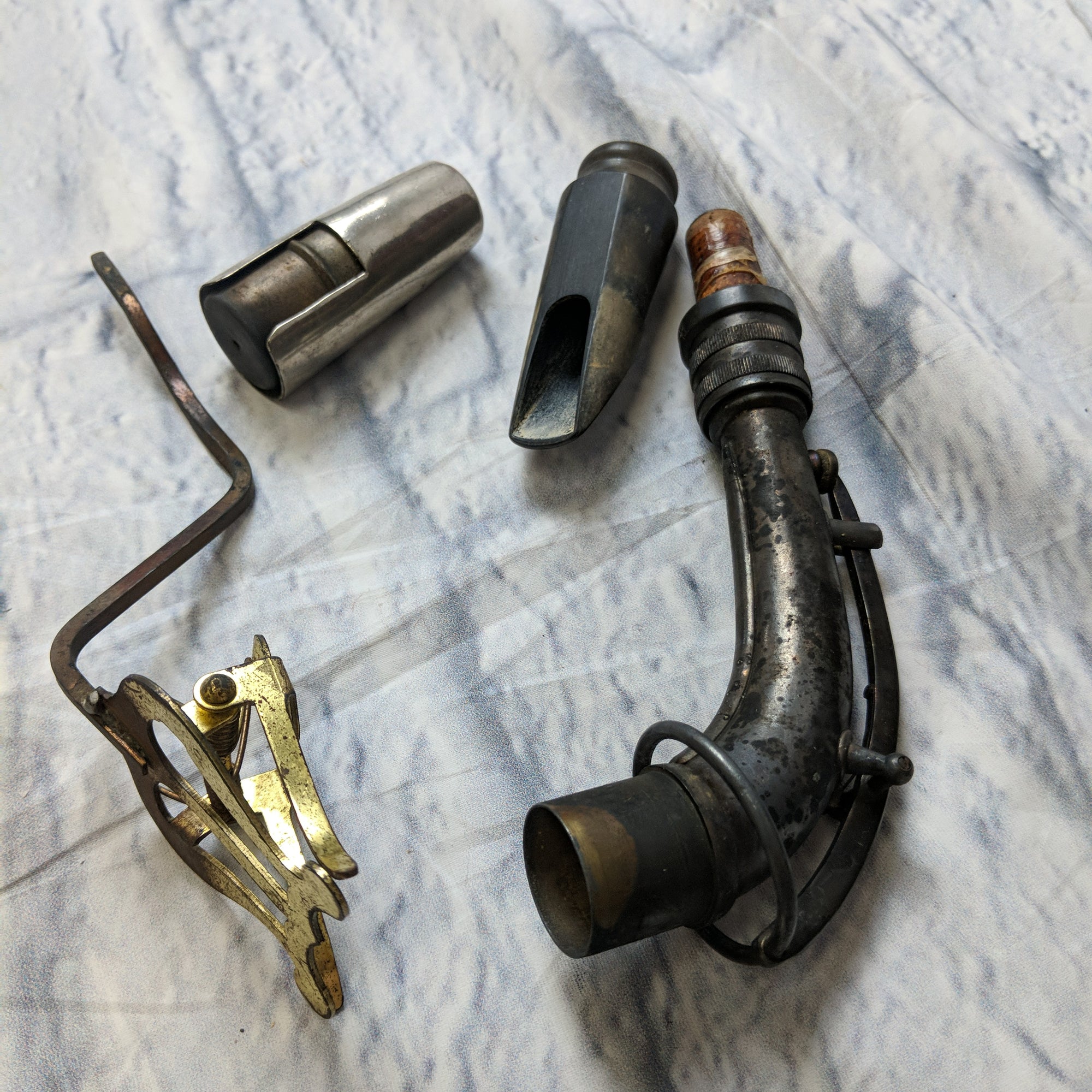 Vintage elkhart alto sax 1914