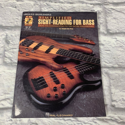 Bass Builders Simplified Sight-Reading for Bass Book