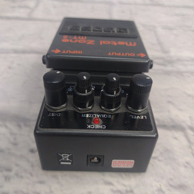 Boss MT2 Metal Zone Distortion Pedal