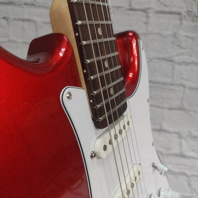 Gatto Strat Style Red Electric Guitar