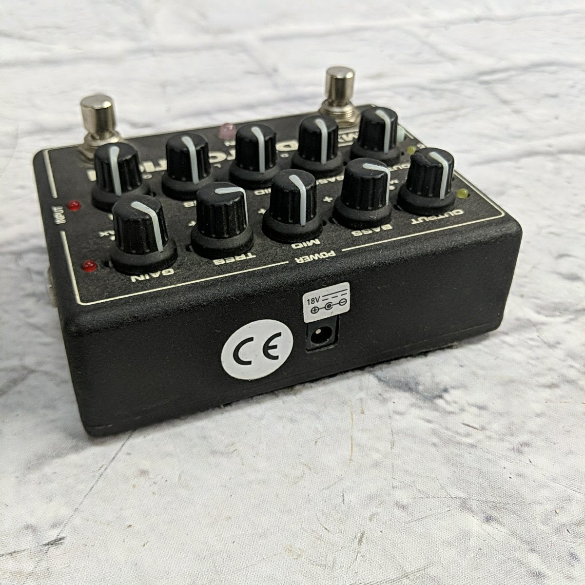 stereo distortion pedal MXR Doubleshot Distortion Distortion Pedal