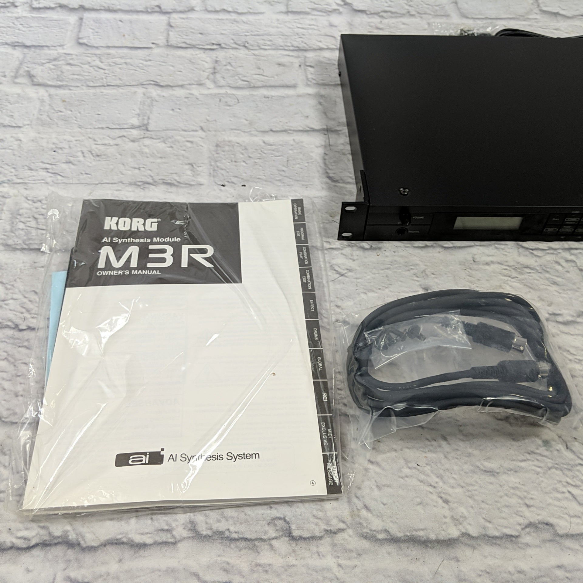 Korg M3R Rack Synth AI Synthesis Module