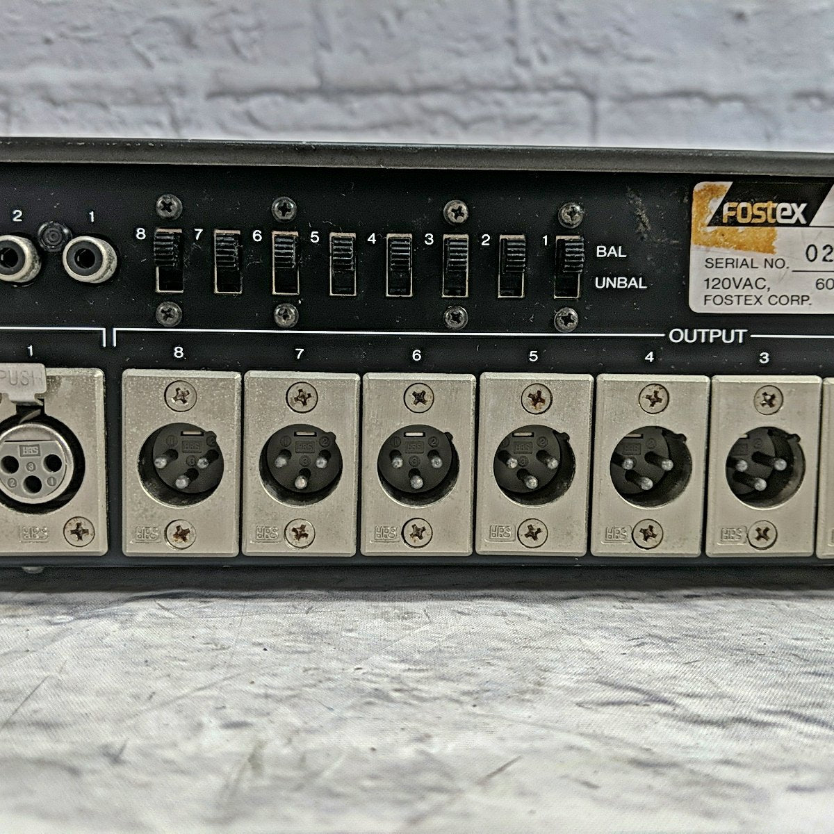 Fostex 5030 Line Amplifier
