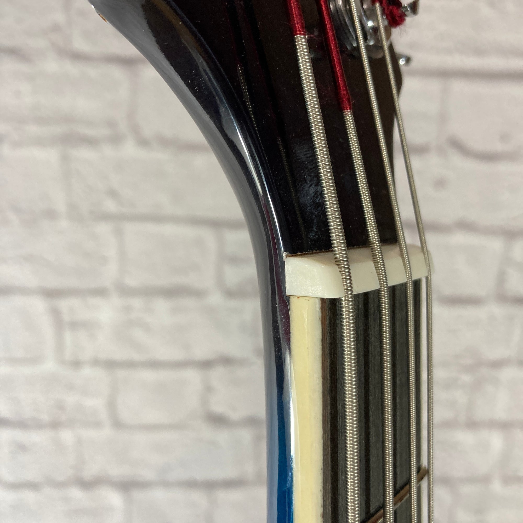 Best Choice 4 String Acoustic Electric Blue Bass