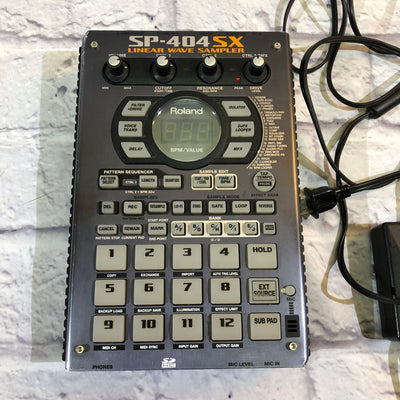 Roland SP-404SX Linear Wave Sampler w/ pwr supply