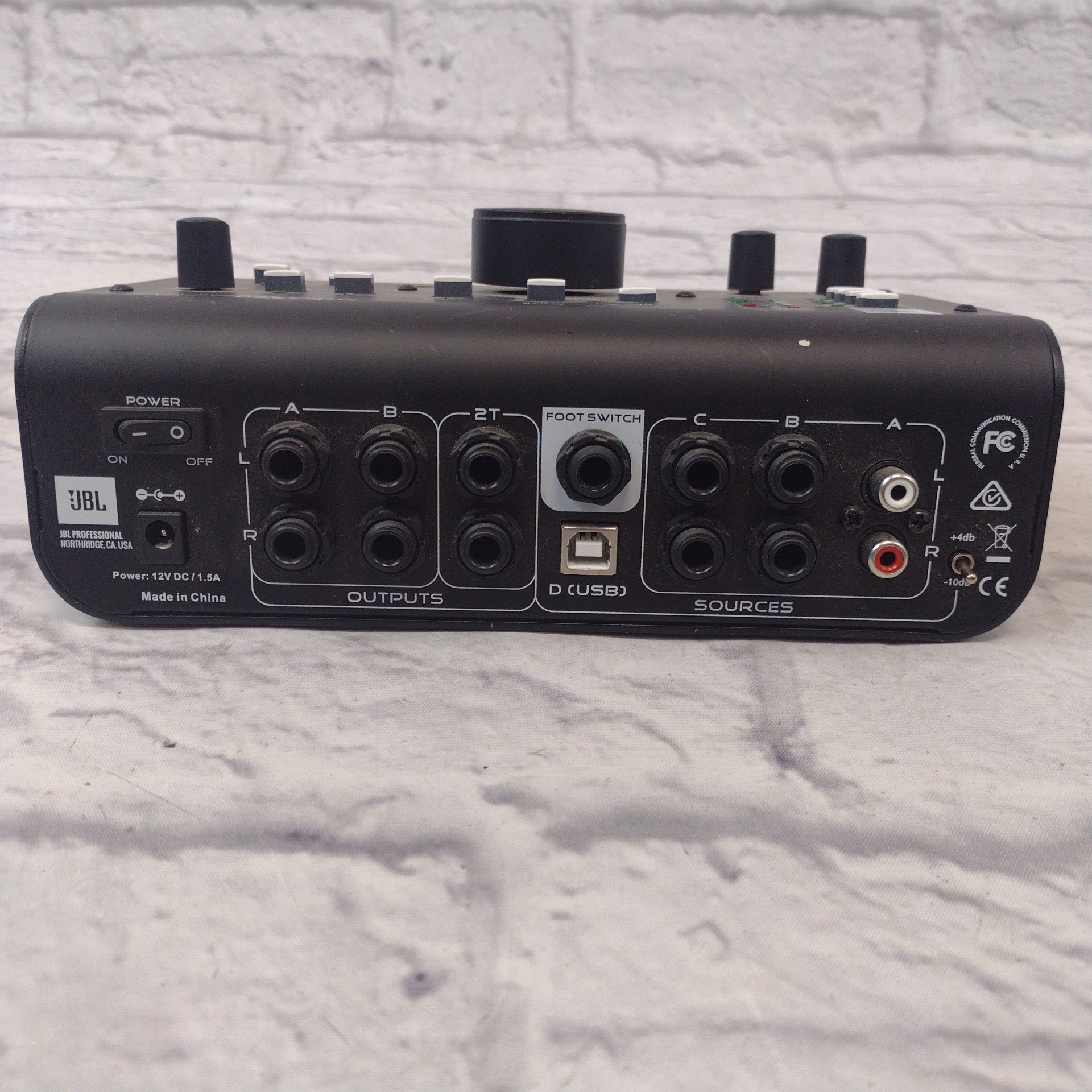 JBL M-Patch USB Active-1 Active Stereo Monitor Control w Talkback