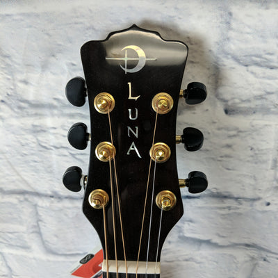 Luna Vista Bear Acoustic-Electric w/ Case Natural