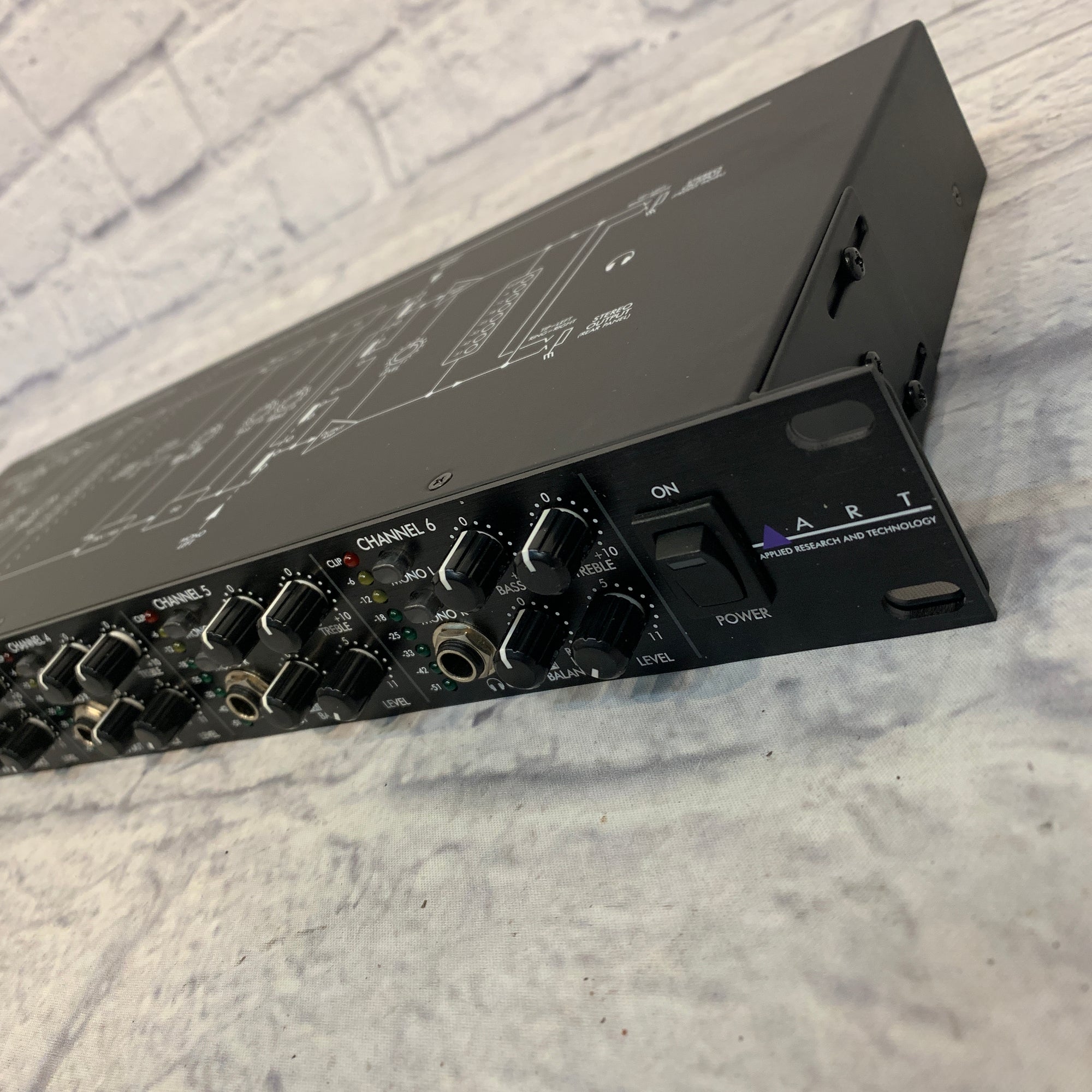 ART HeadAmp6Pro 6-Channel Headphone Amp w/ EQ