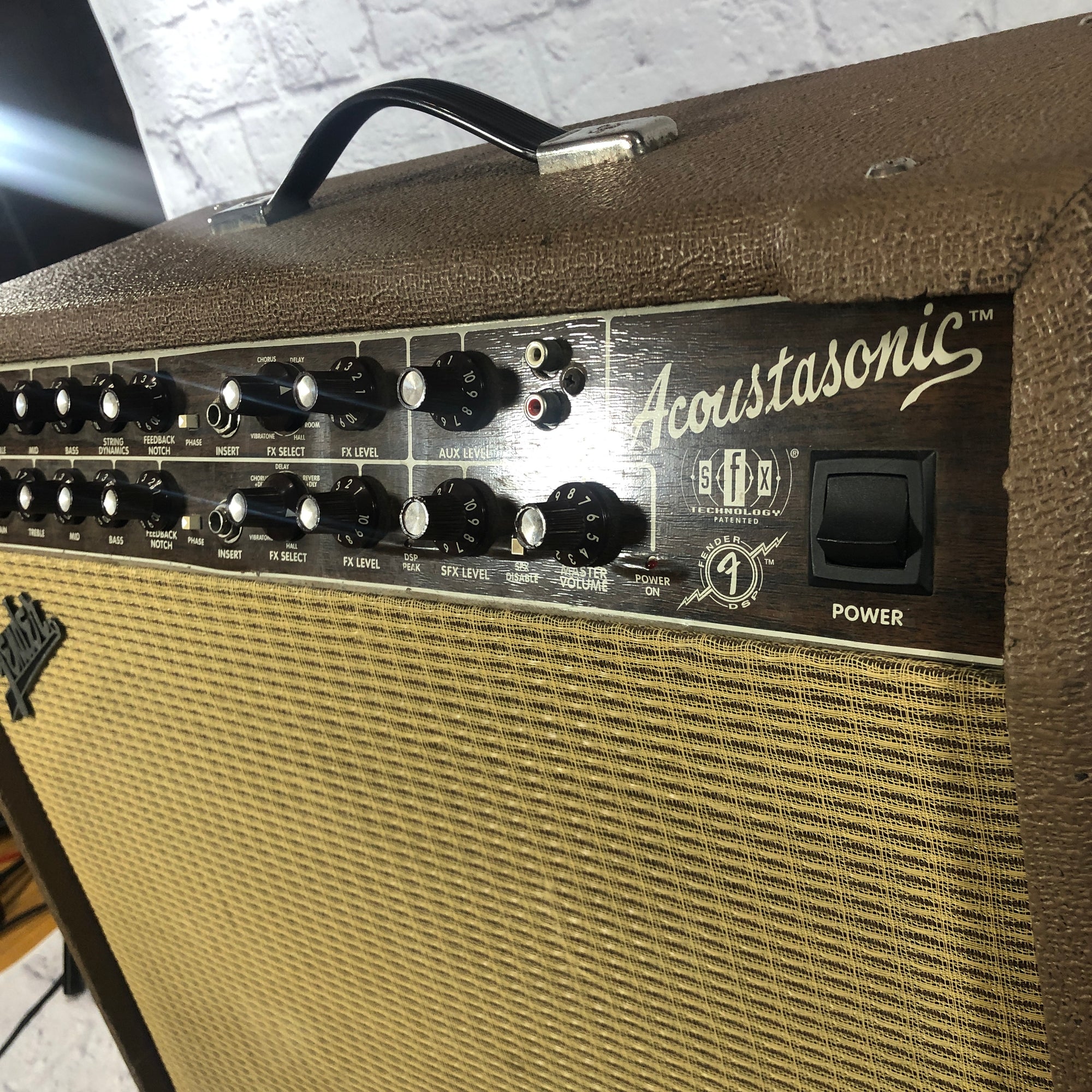 Fender Acoustasonic SFX II Acoustic Guitar Amp w/ casters