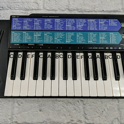 Yamaha PSR-77 Electronic Keyboard