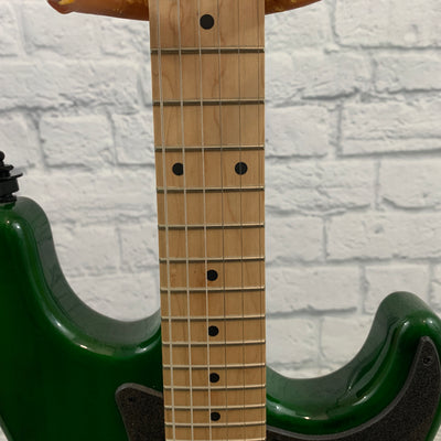 R&R Custom Handmade Super Strat ST004 Electric Guitar with Transparent Green Finish