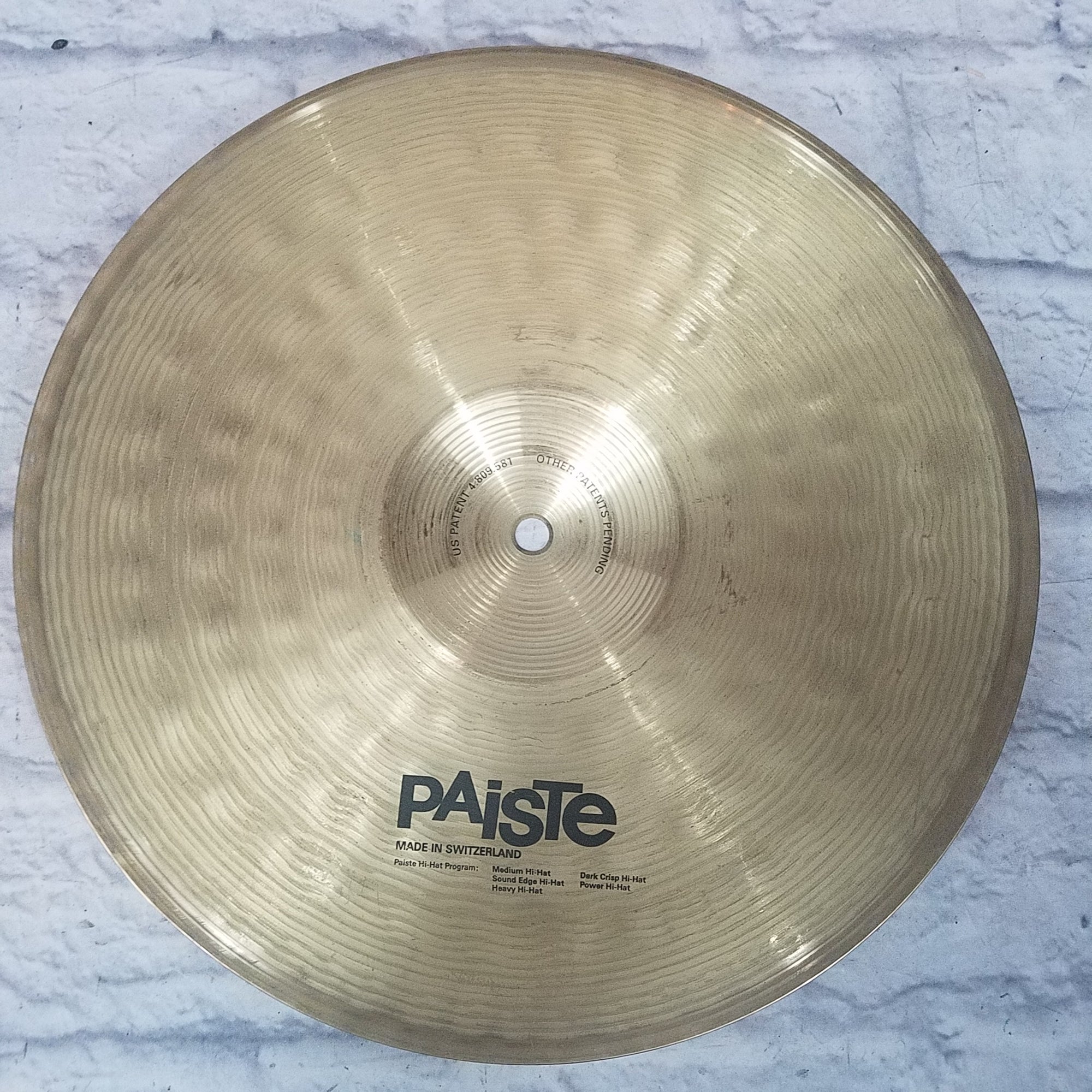 Paiste 14" Dark Crisp Hi-Hat Cymbals