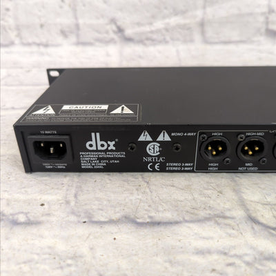 DBX 234XL 2 or 3-way Stereo/4-way Mono Crossover