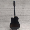 Lawson 12 String Black Acoustic Guitar