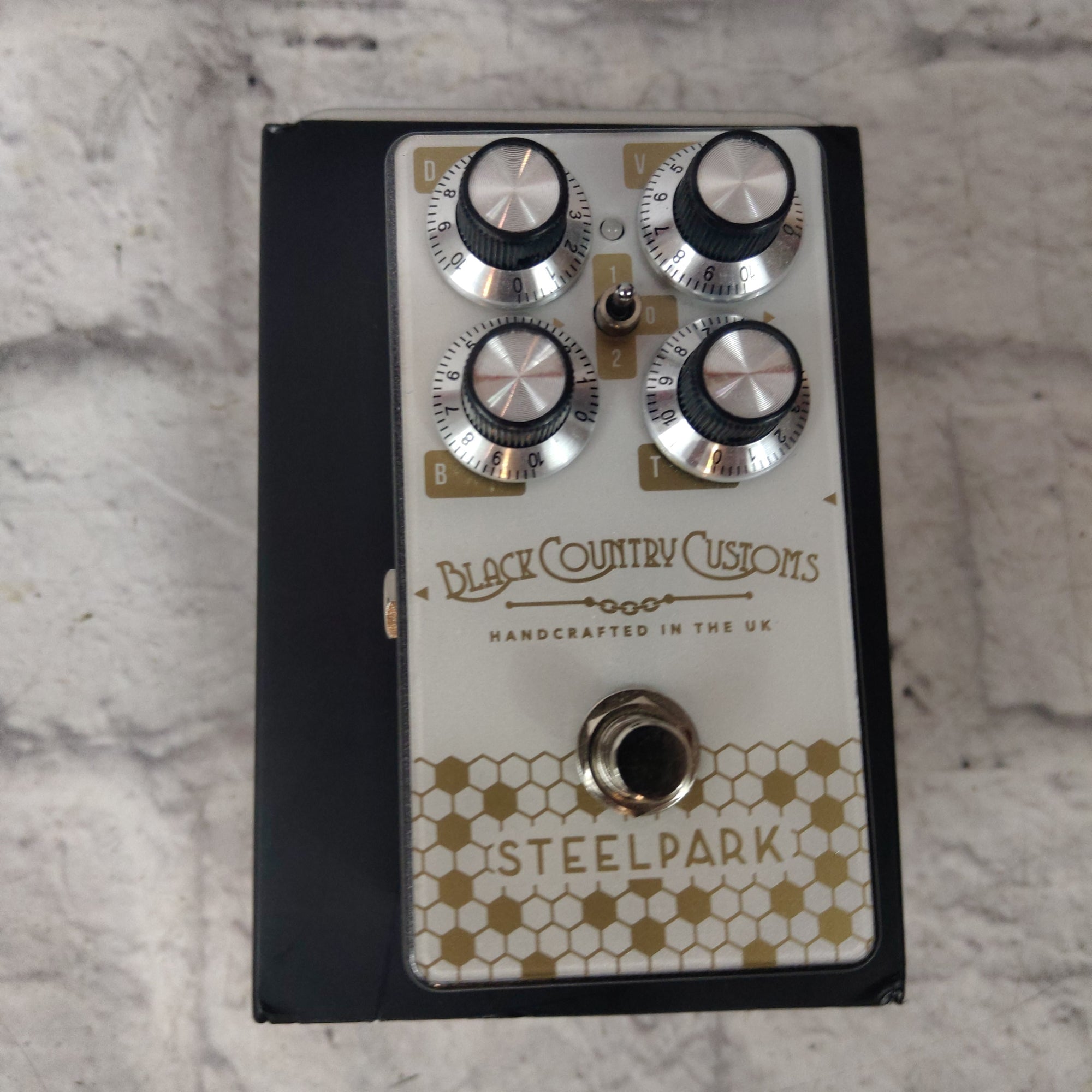 Laney Black Craft Customs SteelPark Boost Overdrive pedal