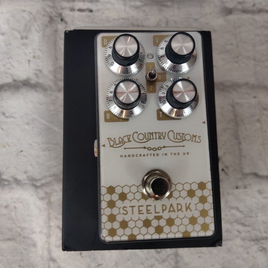Laney Black Craft Customs SteelPark Boost Overdrive pedal