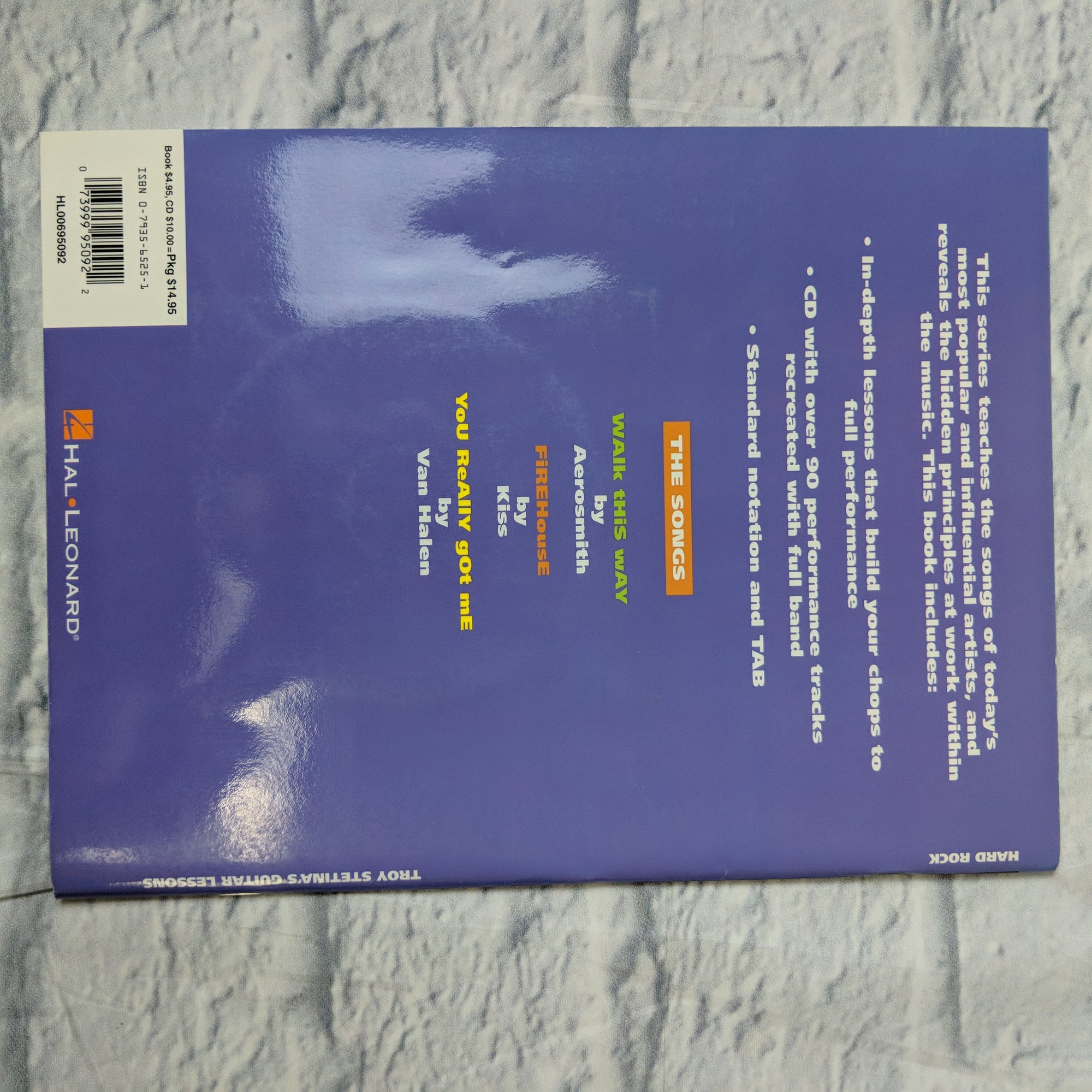 Troy Stetina's Guitar Lessons - Hard Rock - Complete Transcriptions & Analysis