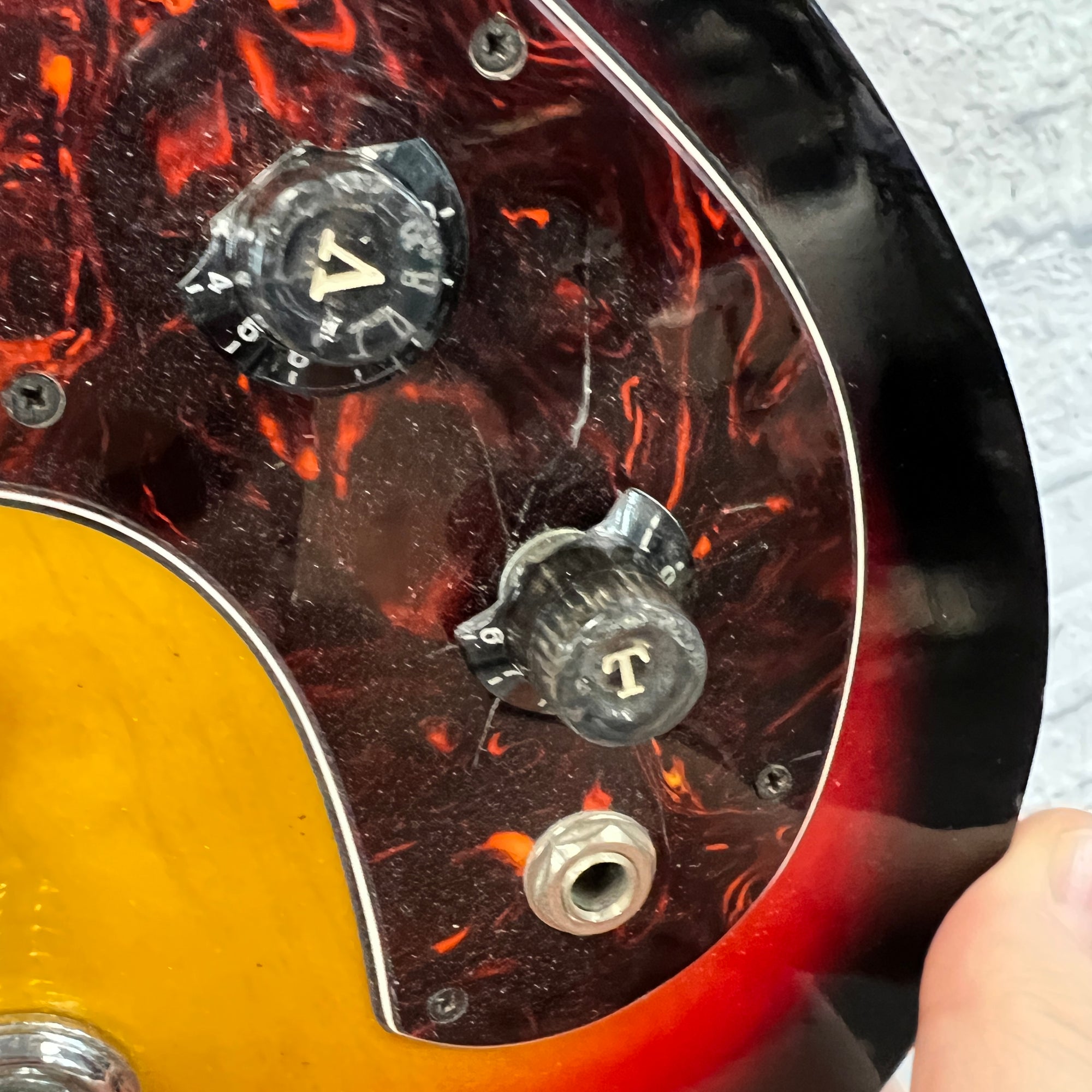 Global 4010 Vintage Solid Body Electric Guitar