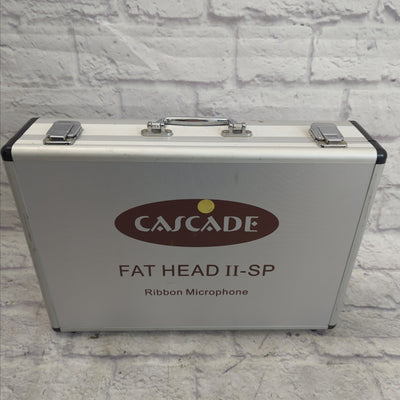 Cascade Fat Head II SP Ribbon Microphones Stereo Pair w/ Case