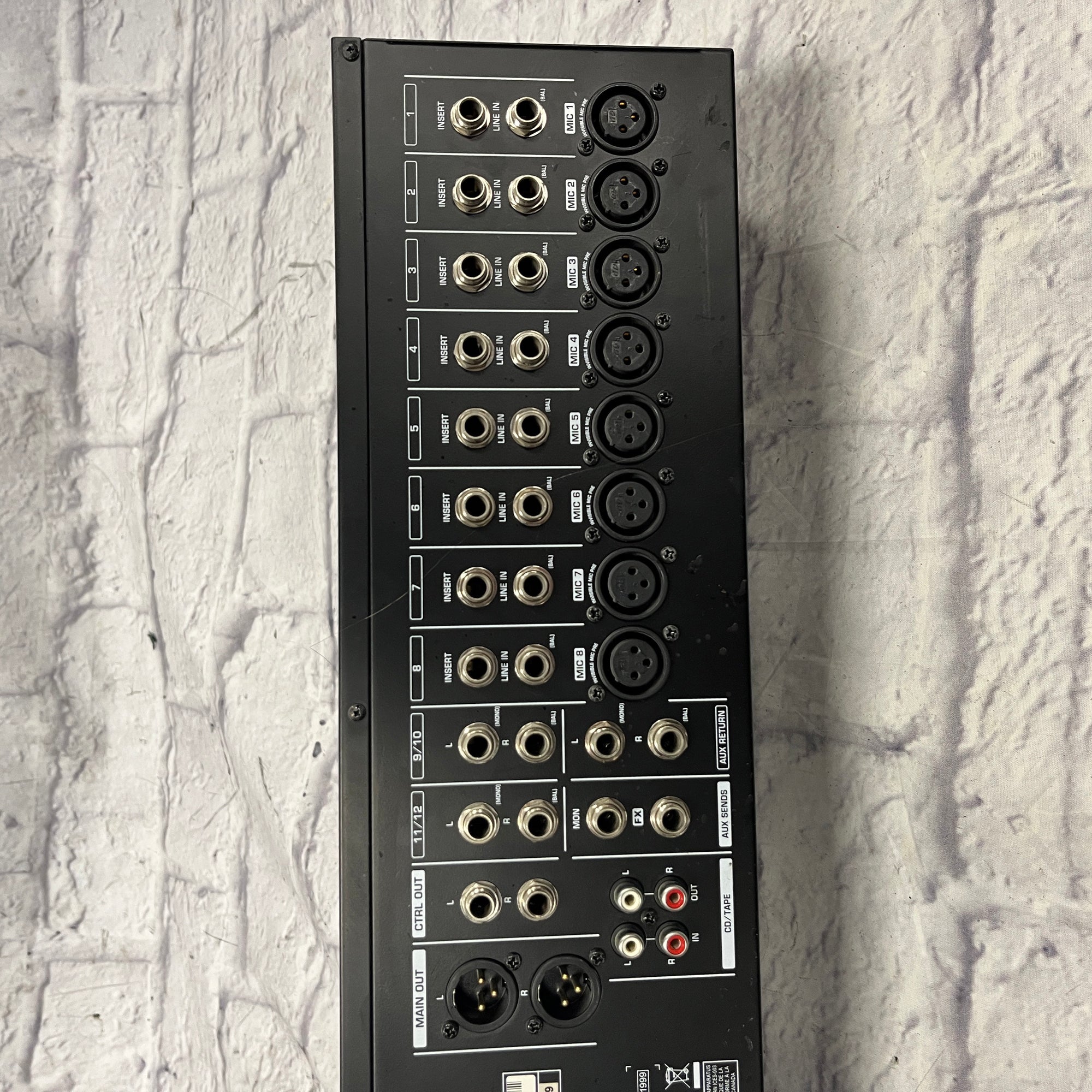 Behringer RX1202FX Eurorack Mixer