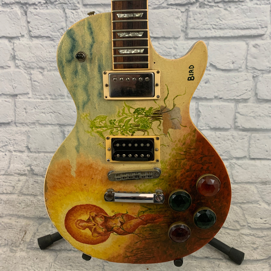 1980 Gibson Les Paul Electric Guitar - Psychedelic