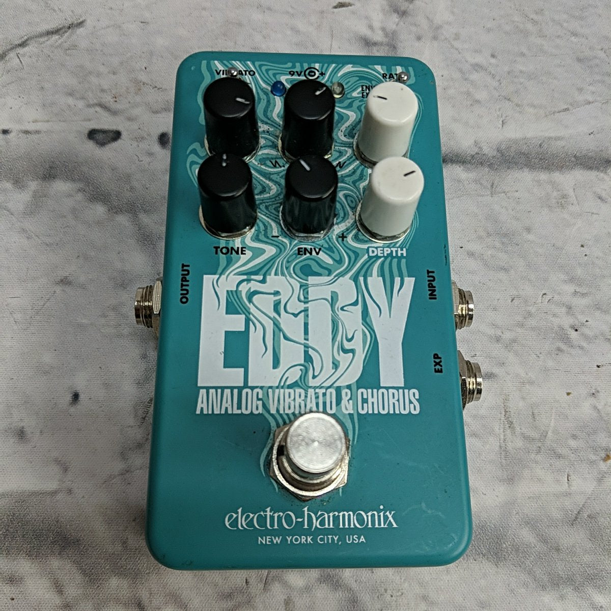 Electro-Harmonix Eddy Analog Vibrato & Chorus Guitar Effects Pedal