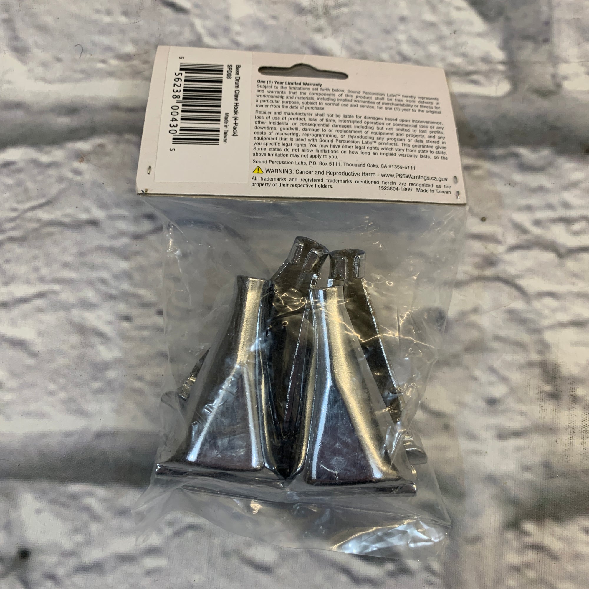 SPL Bass Drum Claw Hooks (4-Pack)