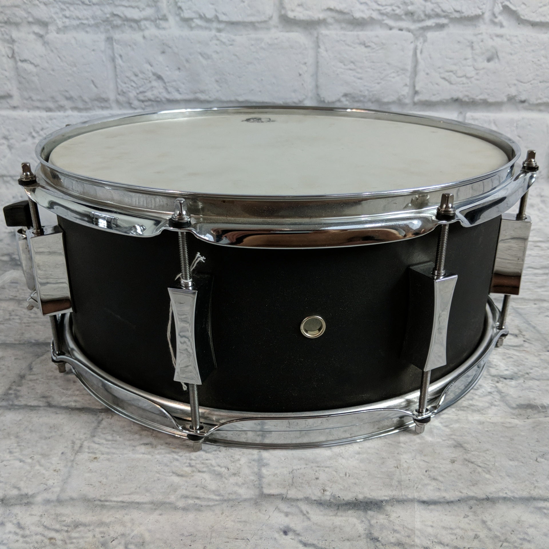 Pork Pie The Little Squealer Satin Black 14x6 Snare Drum