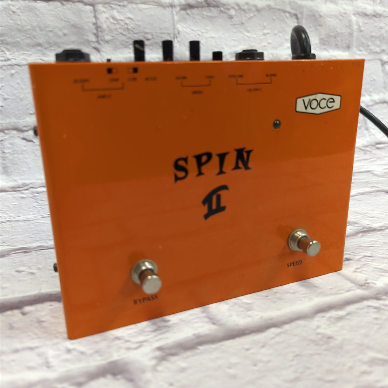 leslie rotating speaker pedal Voce Spin II Leslie/ Rotary Speaker Simulator