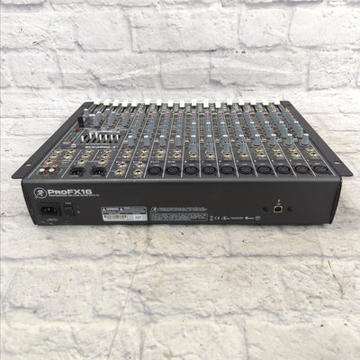 Mackie ProFX16 16-Channel 4-Bus Effects Mixer