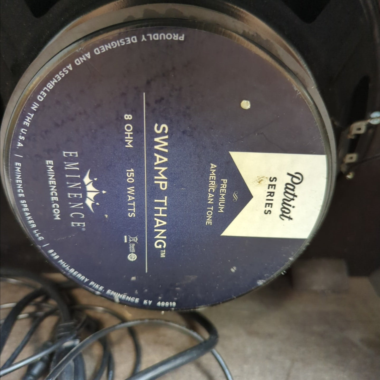 Boss Katana 100 mk1 1x12 Eminence Swamp Thang Upgrade