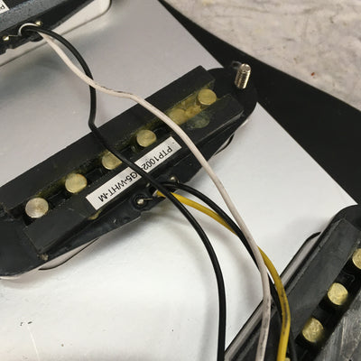 Squier Affinity Series Loaded Pickguard Black SSS