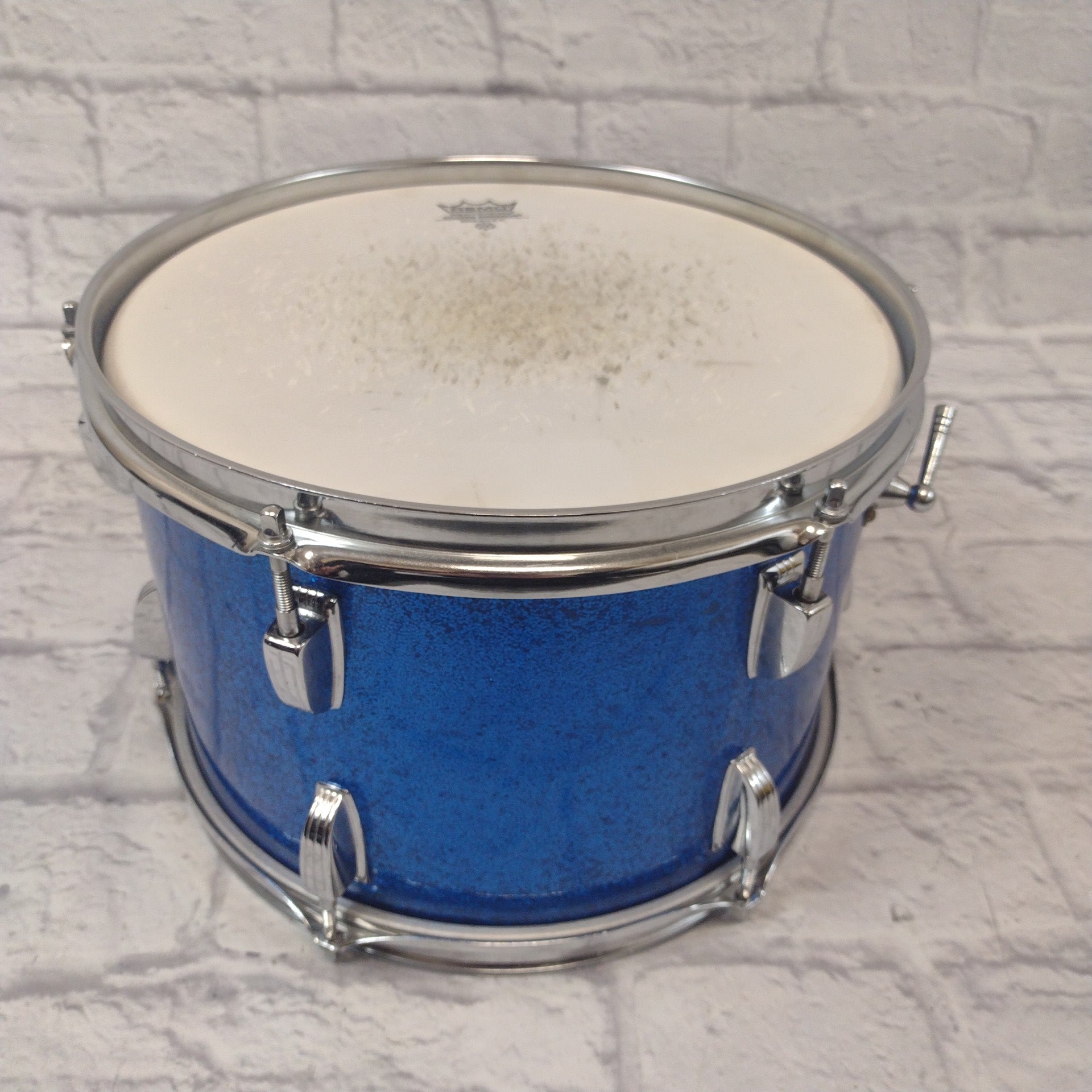 Ludwig Vintage 1968 12x8 Rack Tom Blue Sparkle