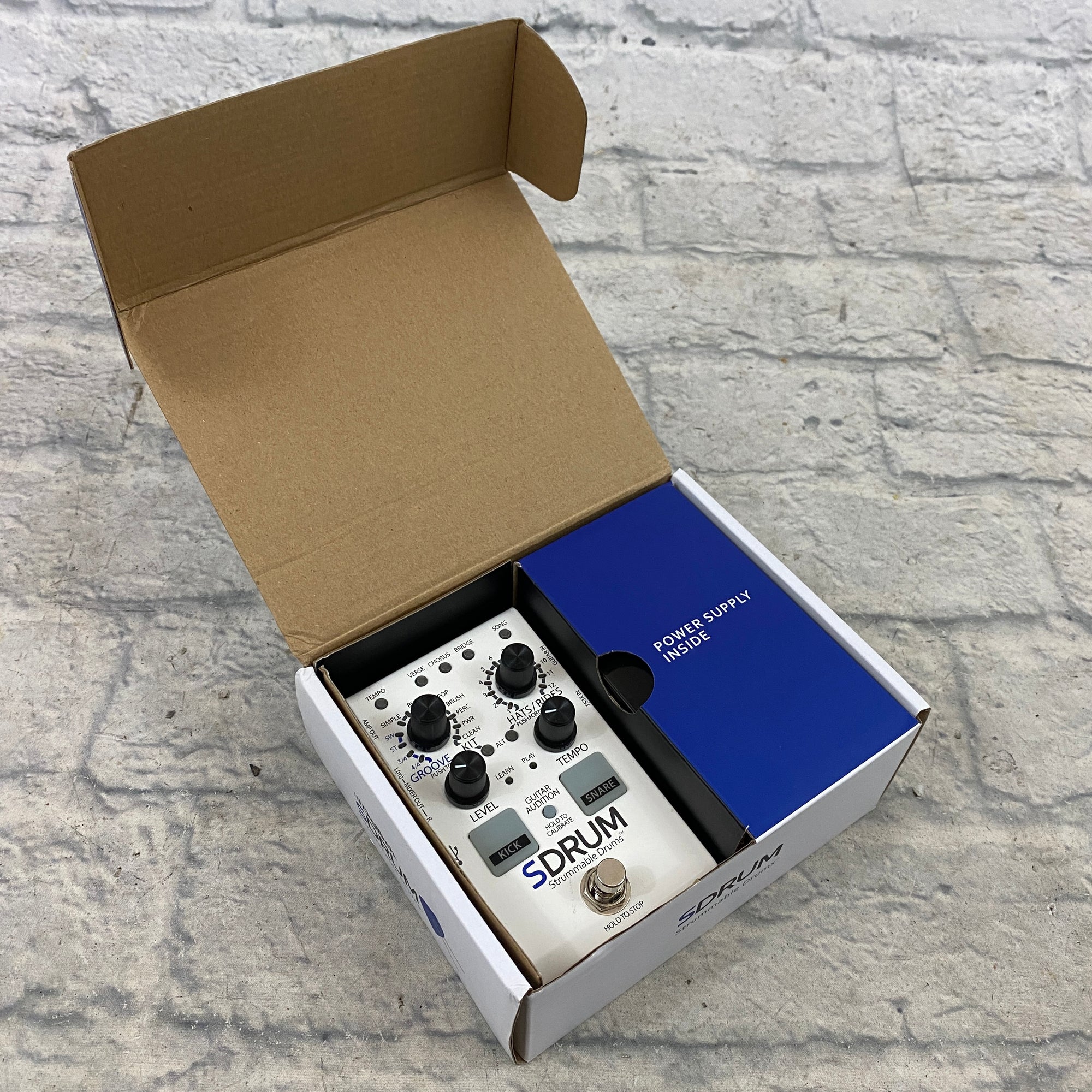 Digitech SDrum Strummable Drums Guitar Pedal