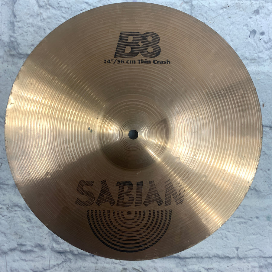 Sabian 14 B8 Crash Cymbal