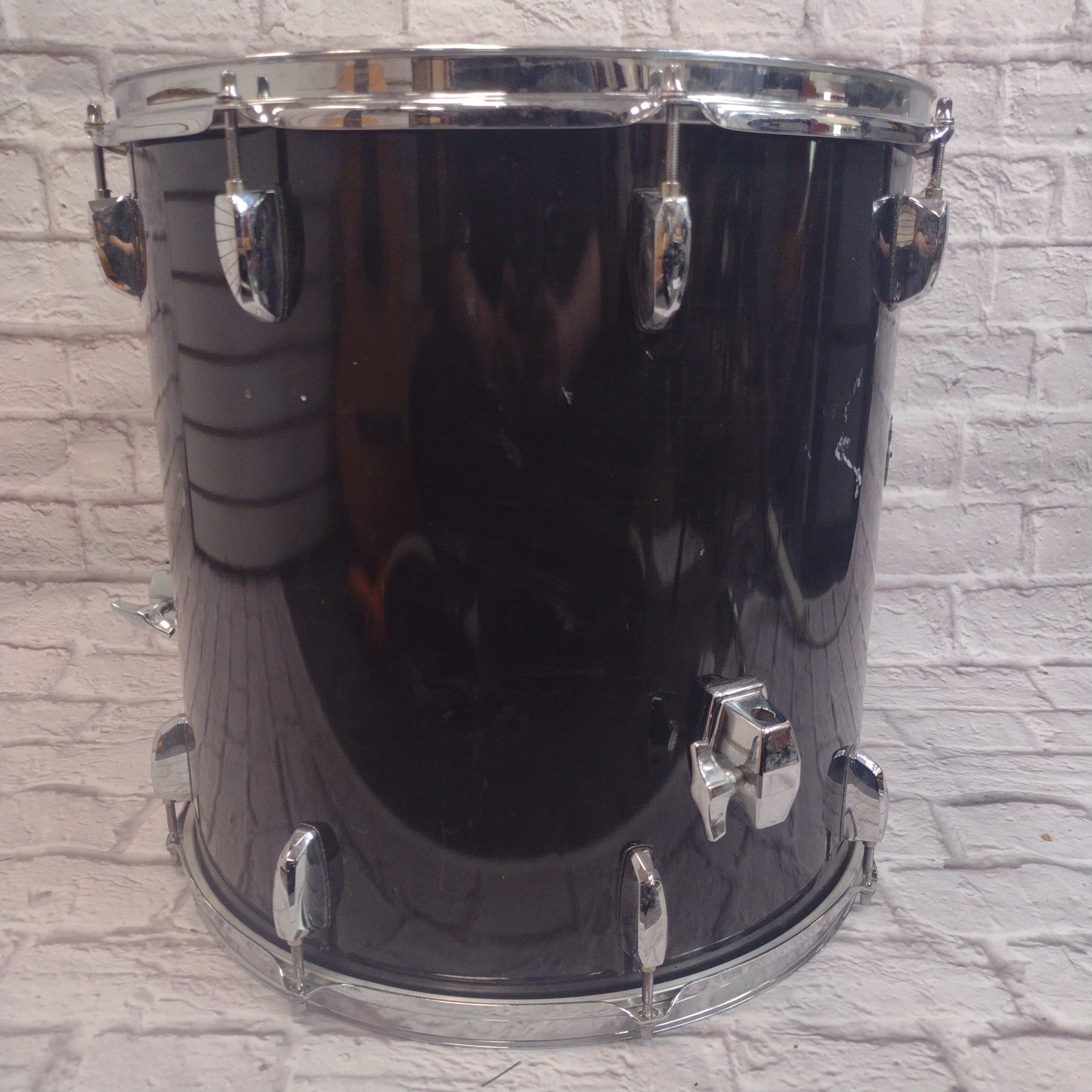 Pearl Export Series Poplar Black 16" Floor Tom