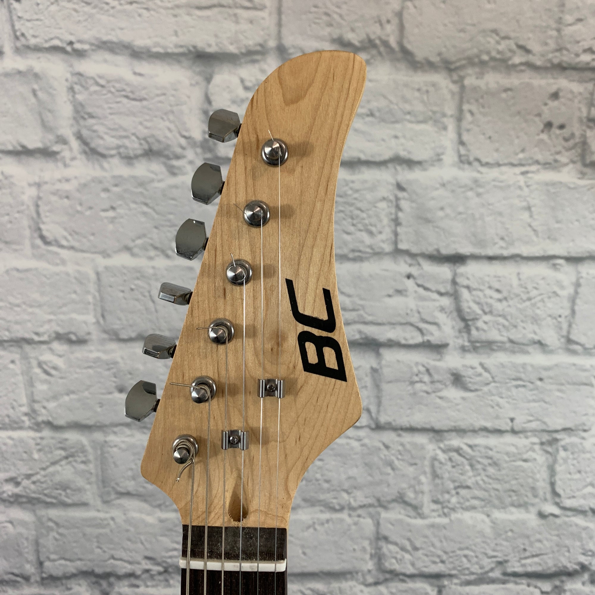 BC Solid Body Strat Style Electric Guitar - Blue Burst