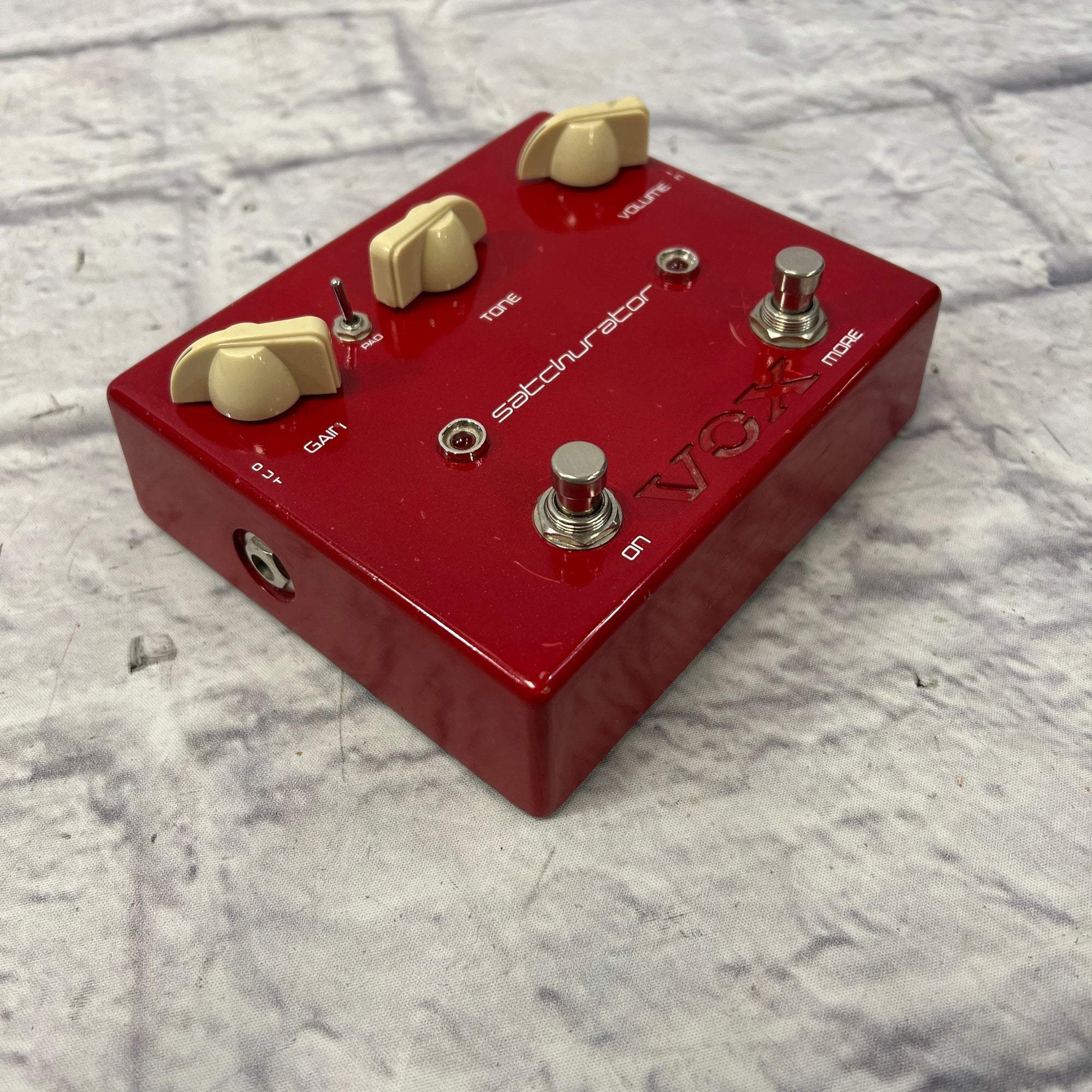 vox satchurator pedal Vox Joe Satriani Satchurator Overdrive Distortion Pedal