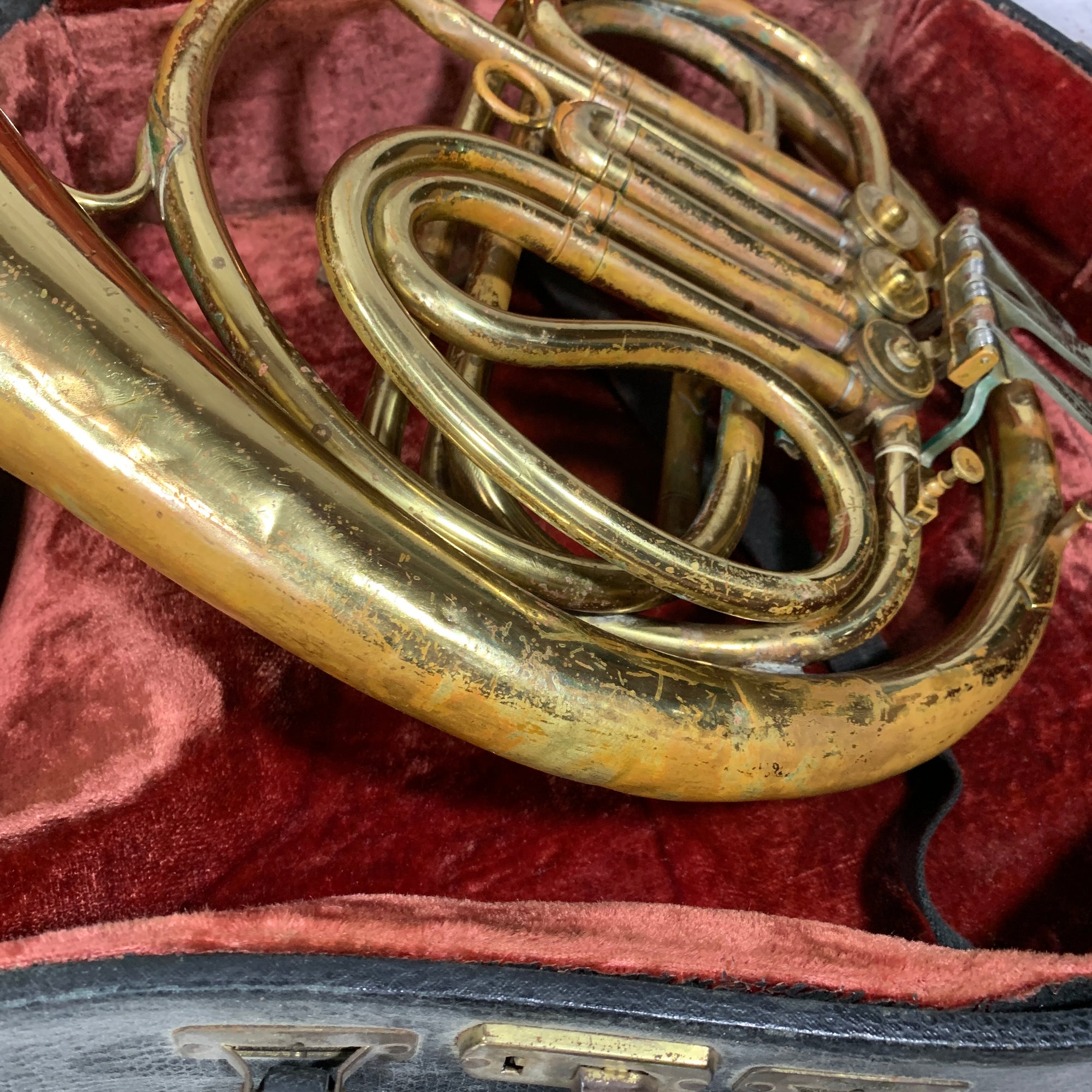 Pan American Vintage Elkhart French Horn w/ Case AS IS