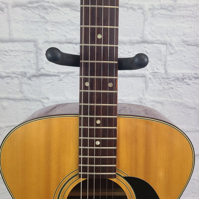 1960s/70s Cortez Unknown Model Sitka and Mahogany Body Acoustic Guitar