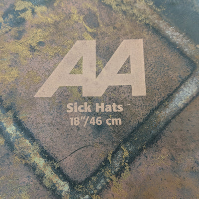 Sabian AA Sick Hats 18" Hi Hats