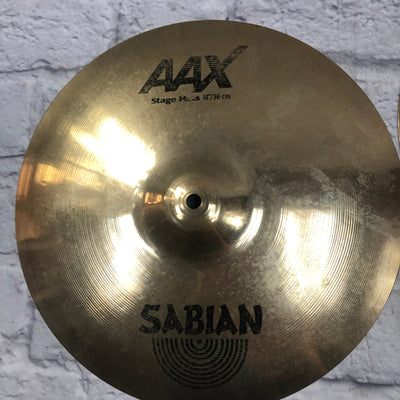 Sabian AAX Stage 14 Hi Hat Cymbal Pair